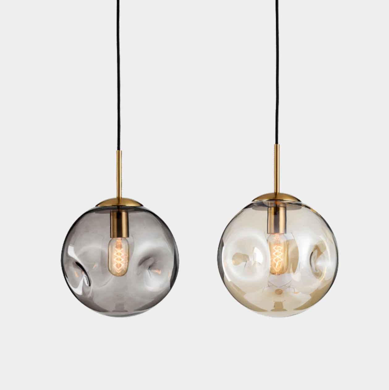 Surmi Globe Glass Pendant Light
