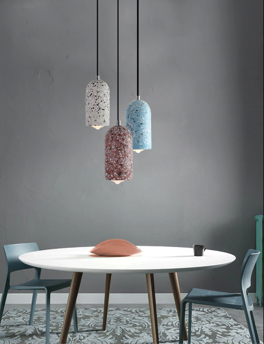 Fari Terrazzo Cement Pendant Light