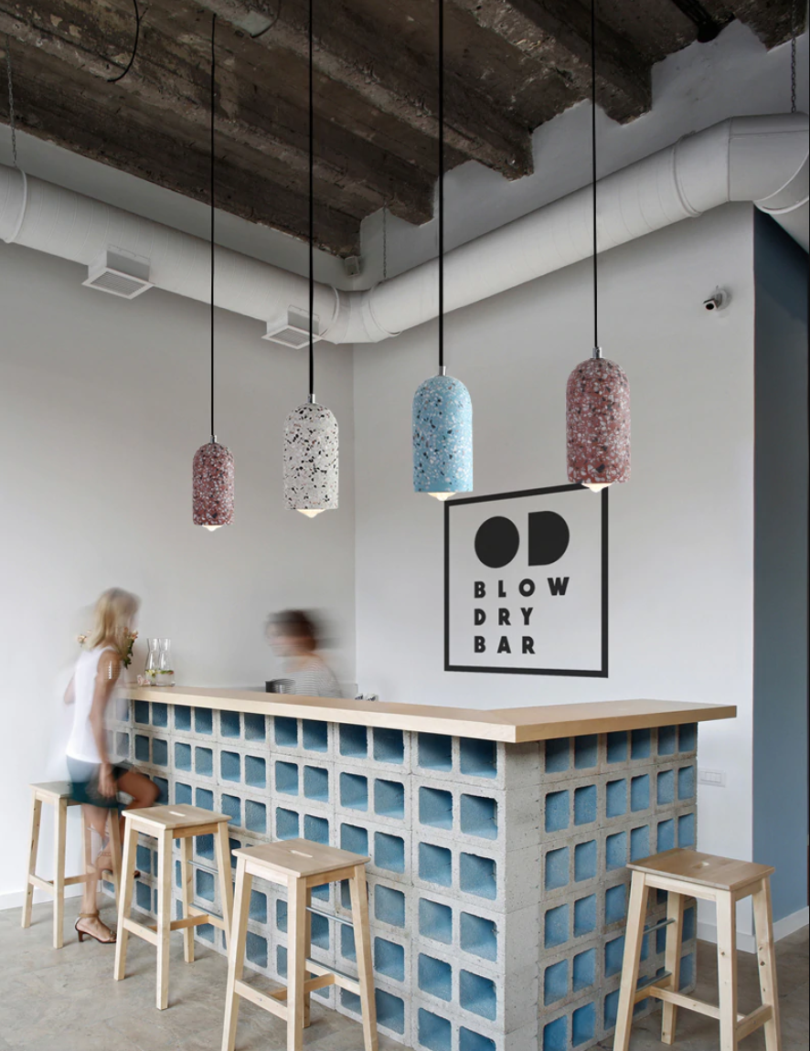 Fari Terrazzo Cement Pendant Light
