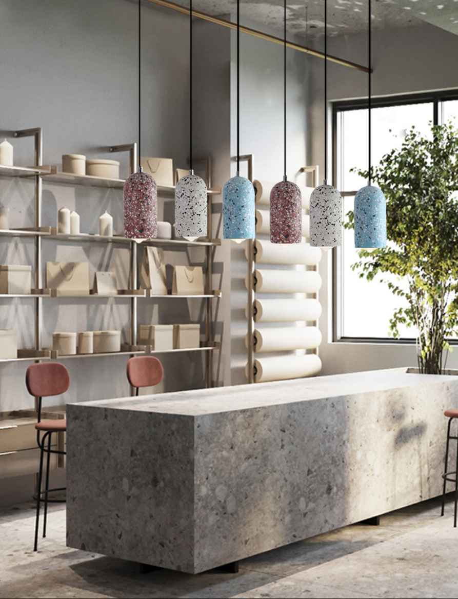 Fari Terrazzo Cement Pendant Light