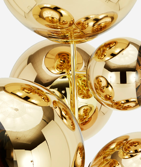 Mirror Ball Stand Chandelier