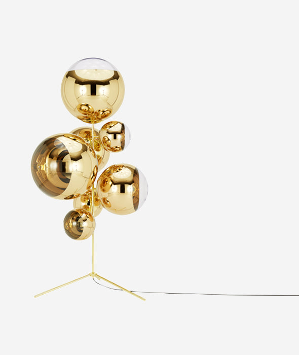 Mirror Ball Stand Chandelier