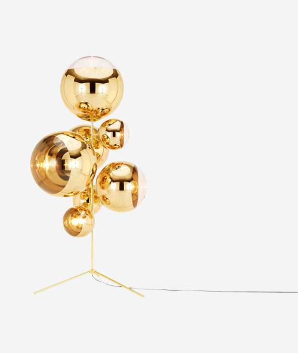 Mirror Ball Stand Chandelier