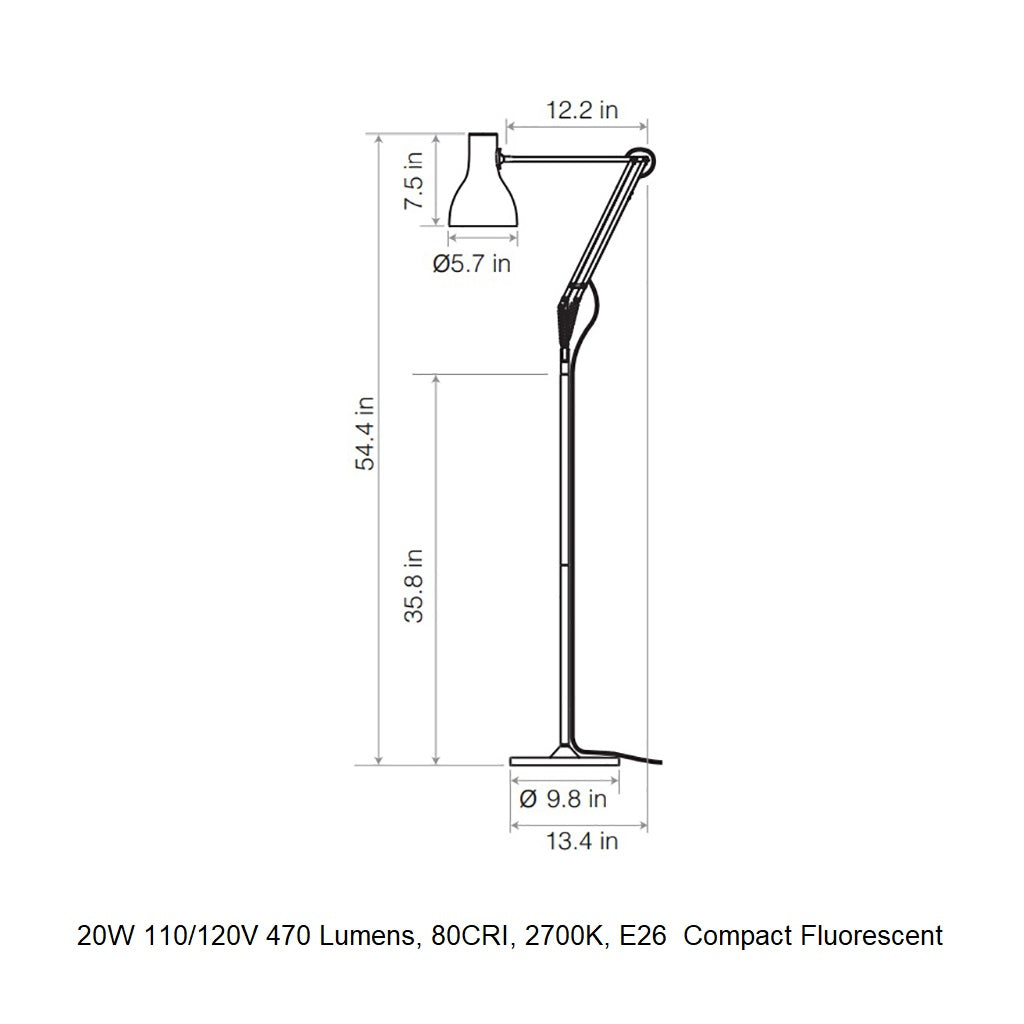 Type 75 Floor Lamp - Paul Smith
