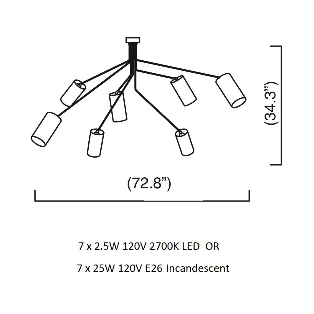 Array Cotton Pendant Light