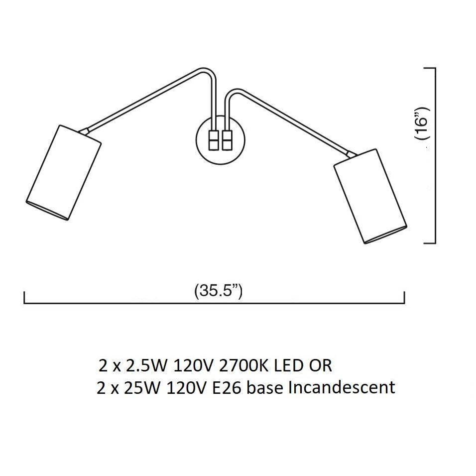 Array Cotton Wall Sconce