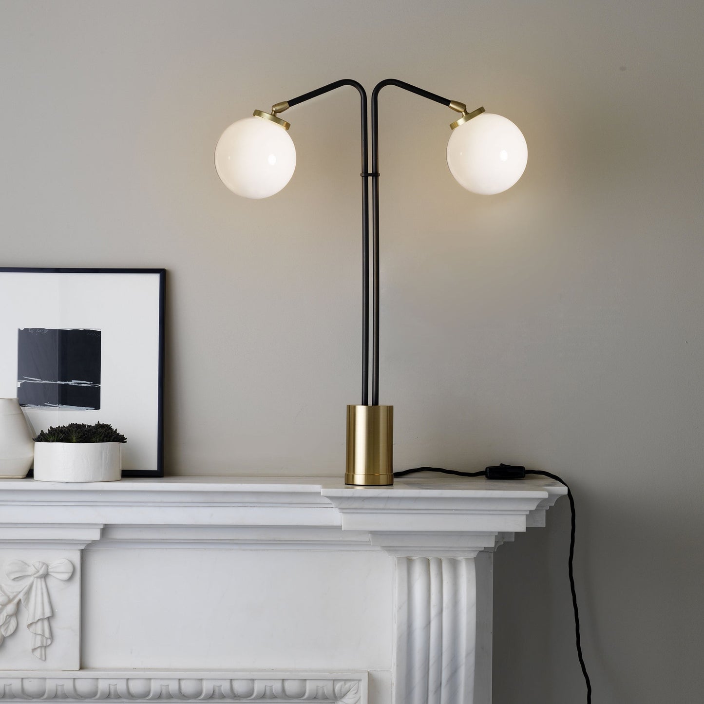 Array Opal Table Lamp