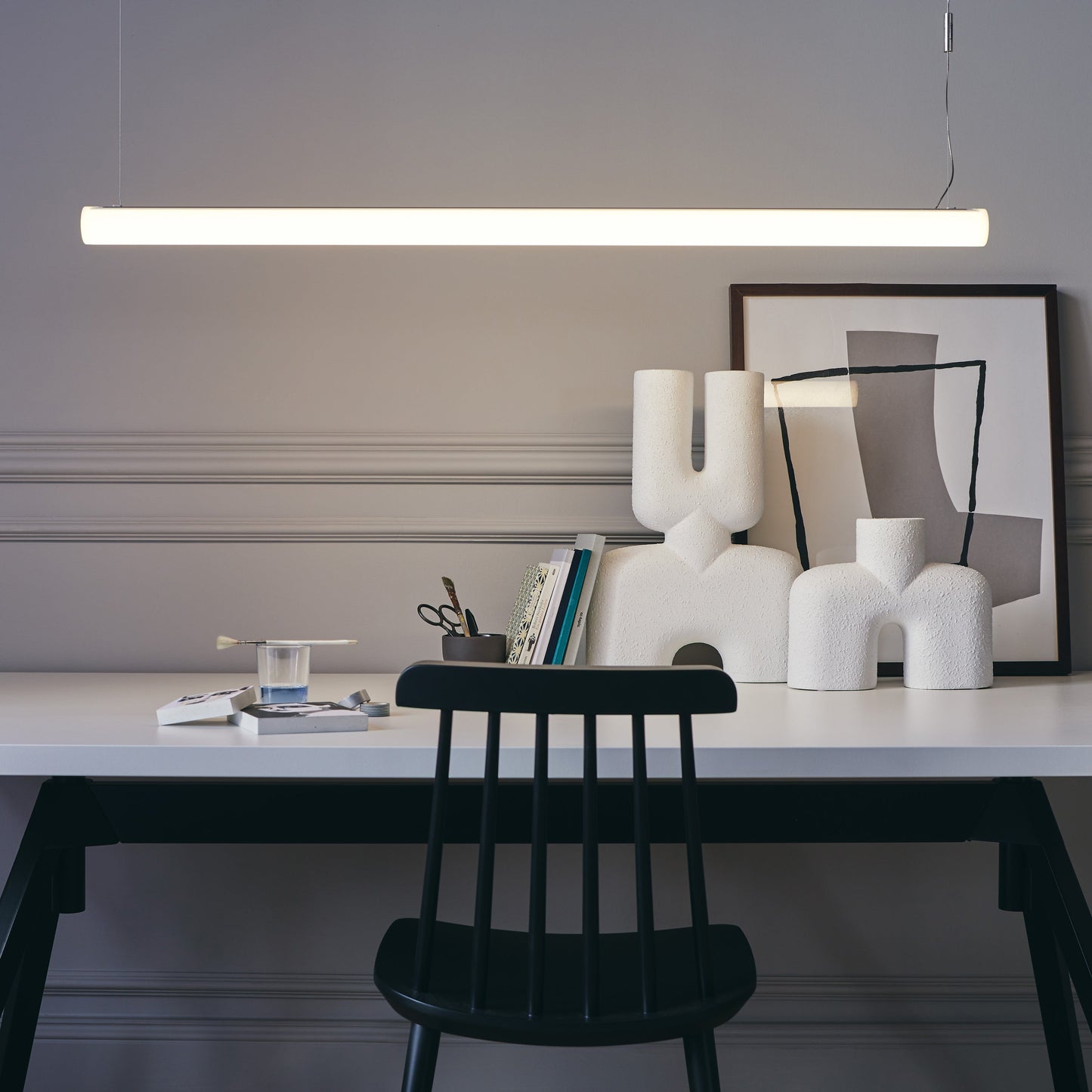 Alphabet of Light Linear Suspension Light