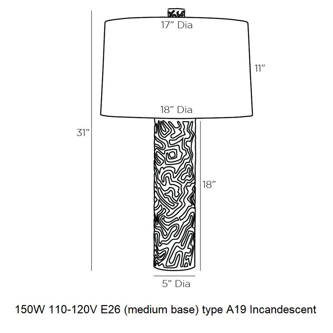 Kenya Table Lamp