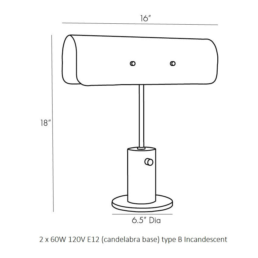 Bend Table Lamp