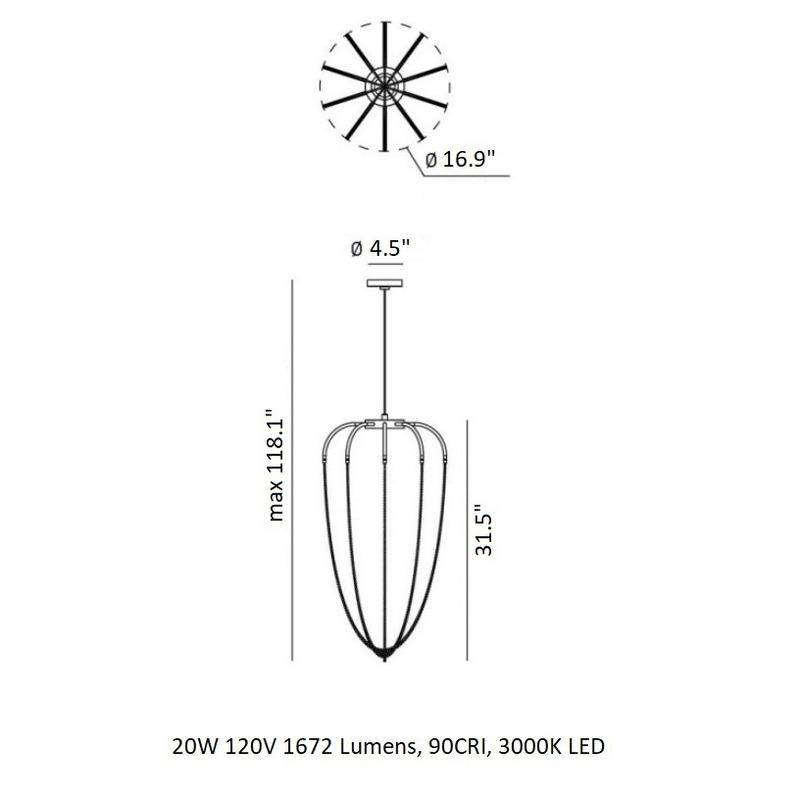 Alysoid Pendant Light