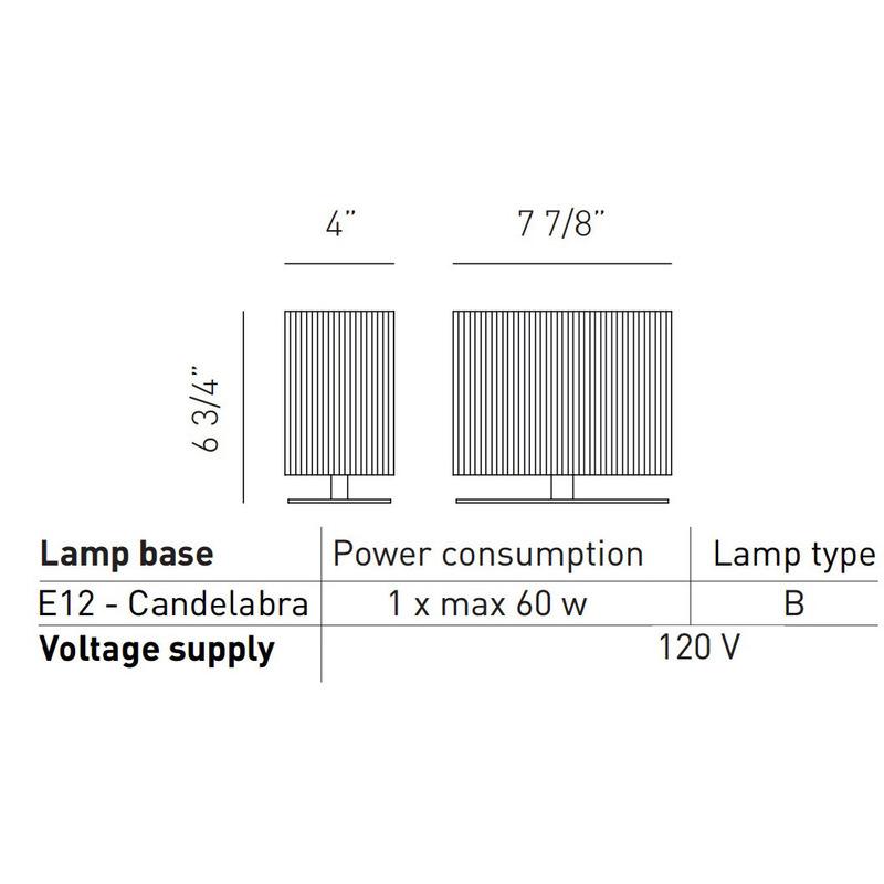 Clavius Single Table Lamp