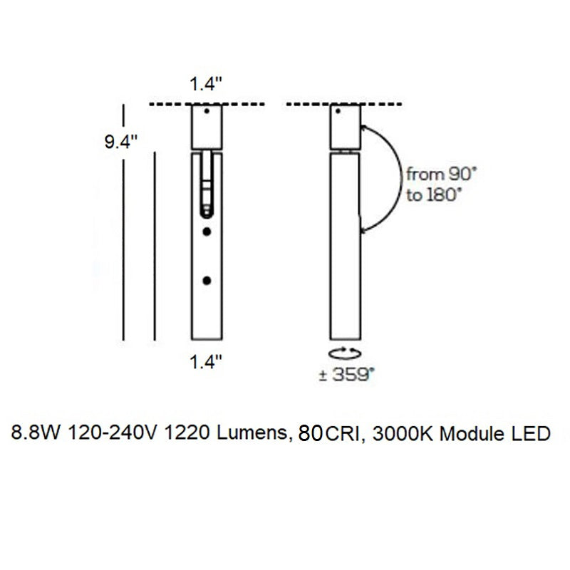 Ego Wall/Ceiling Light