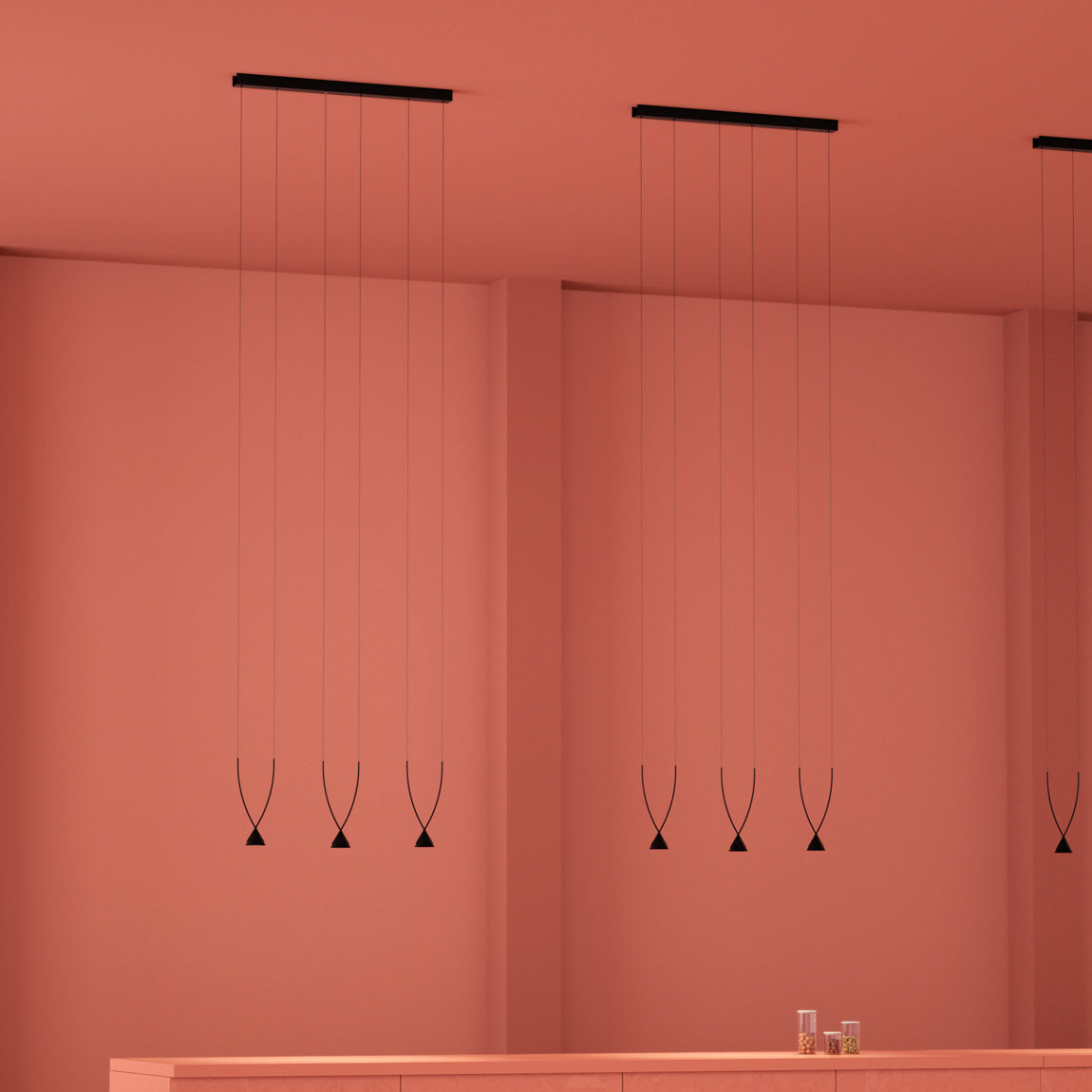 Jewel Linear Pendant Light