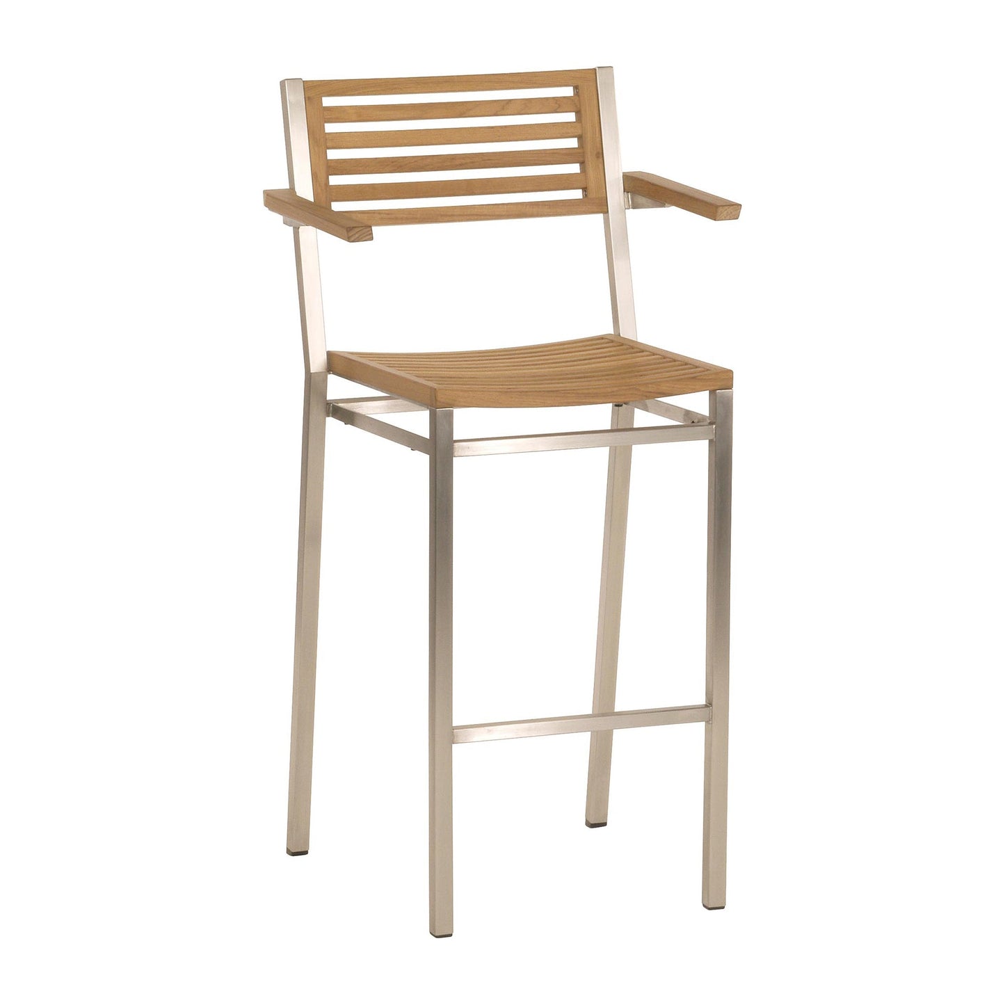 Equinox Counter Height Carver Teak Arm