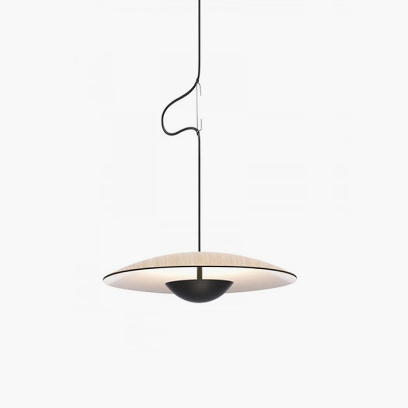 Inga Wooden Mid Century Pendant Light