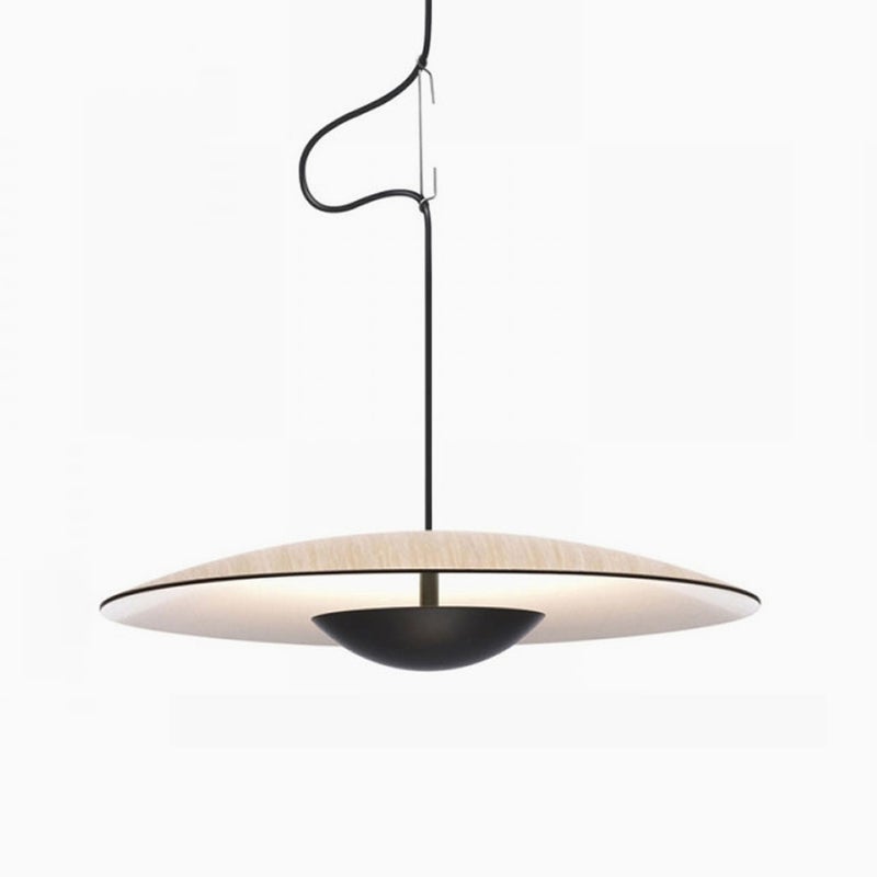 Inga Wooden Mid Century Pendant Light