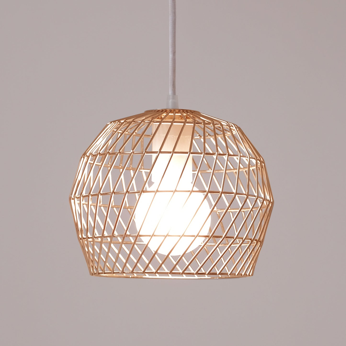 1-Light Geometric Mini Pendant Light