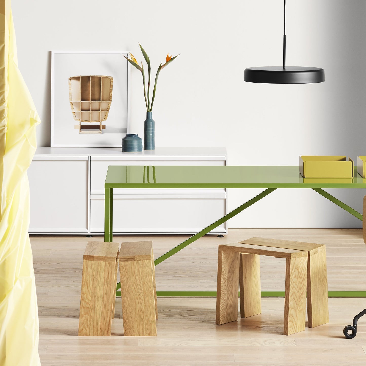 Amicable Split 19-Inch Bench