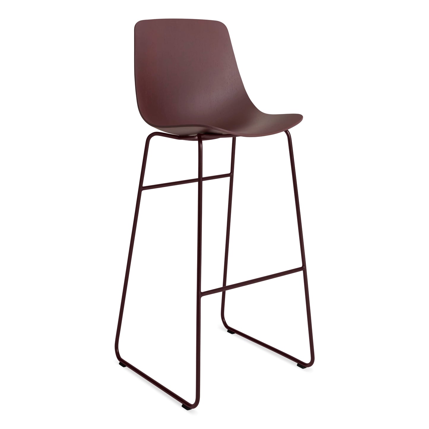 Clean Cut Stool with Sled Leg