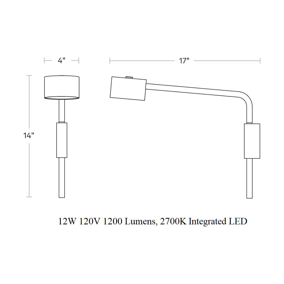 Verge Adjustable Wall Sconce
