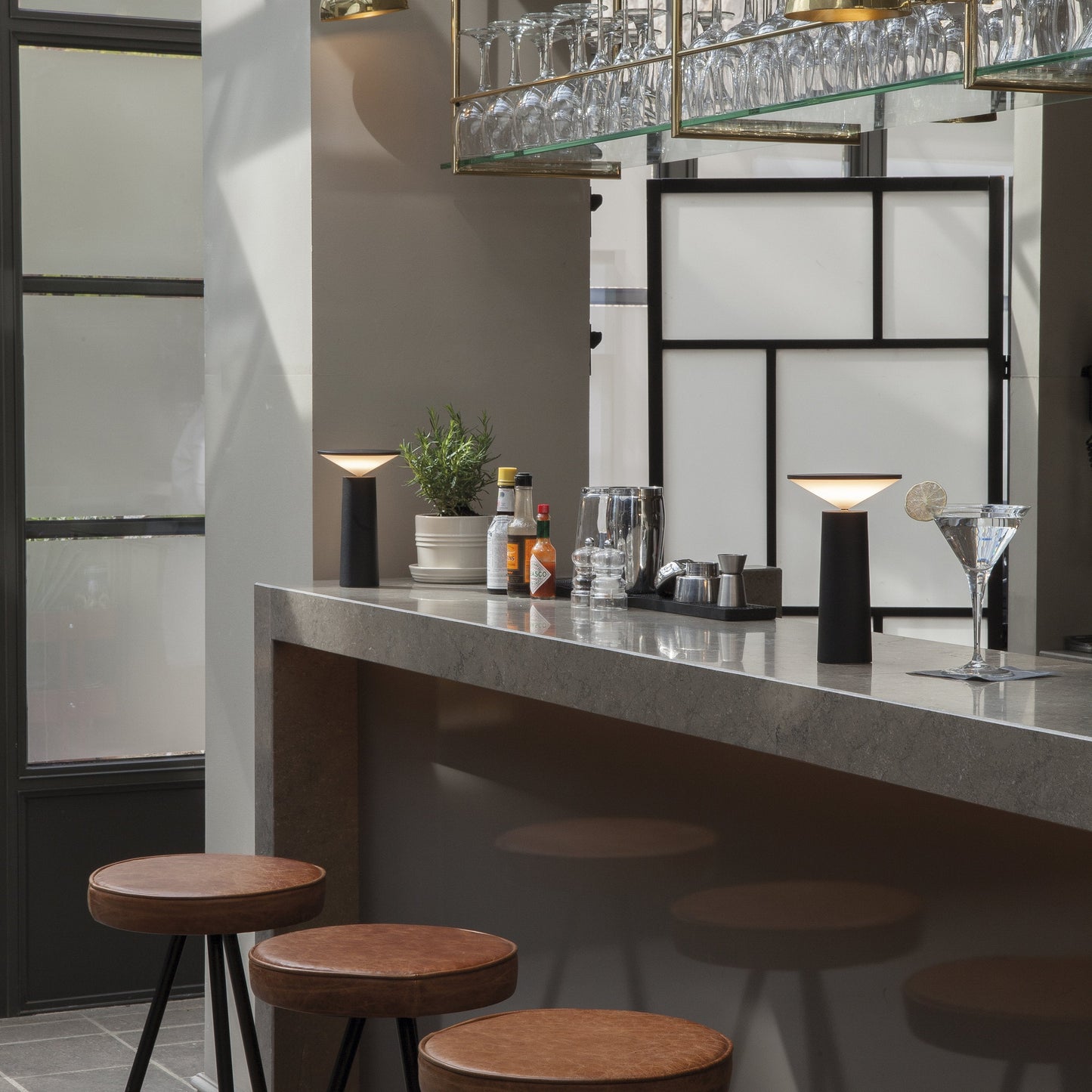 Cocktail Table Lamp