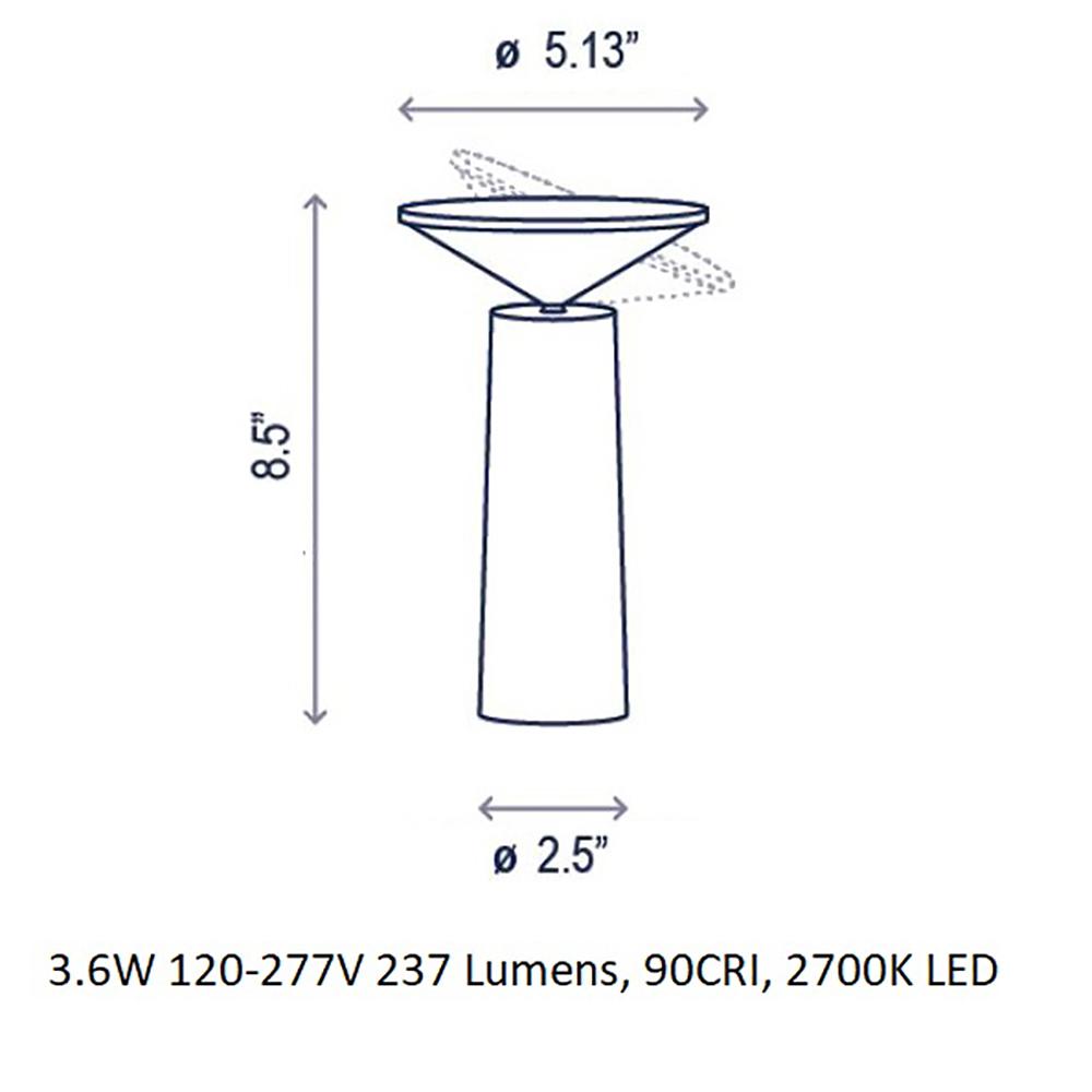 Cocktail Table Lamp
