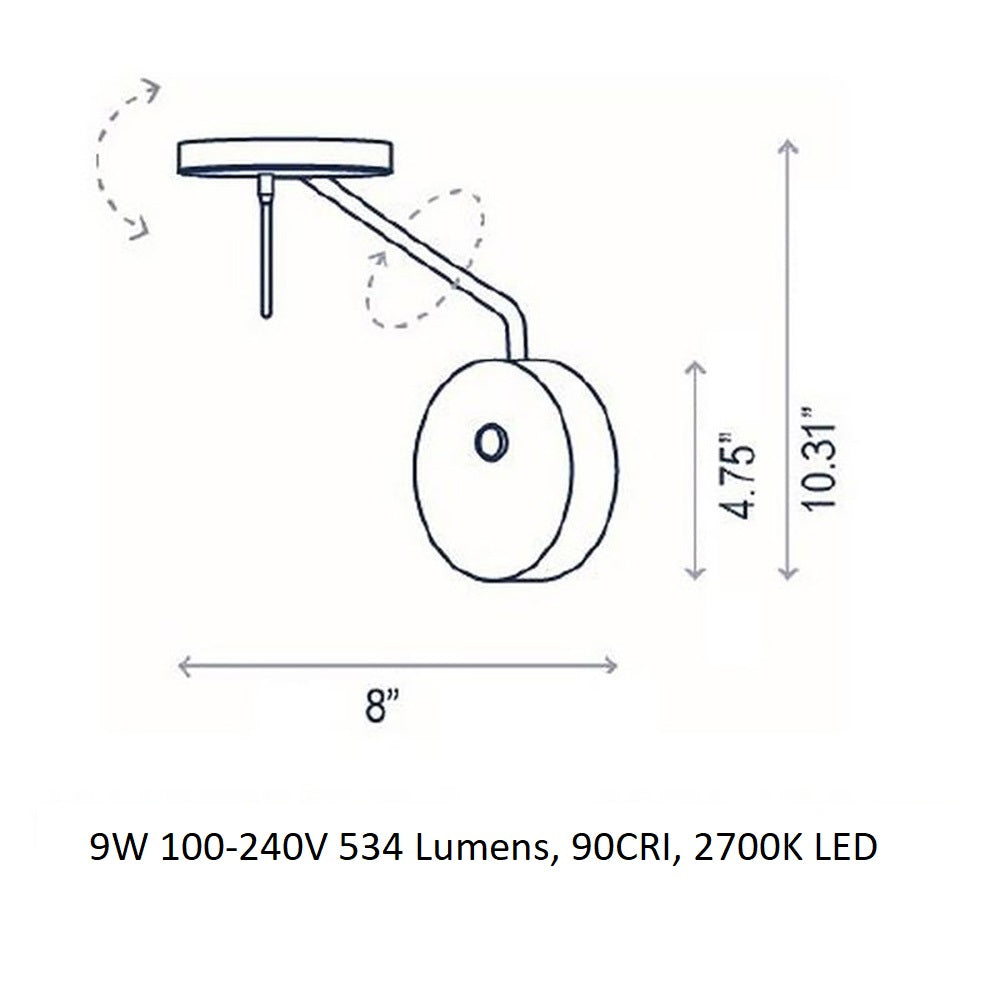 Invisible Wall Light