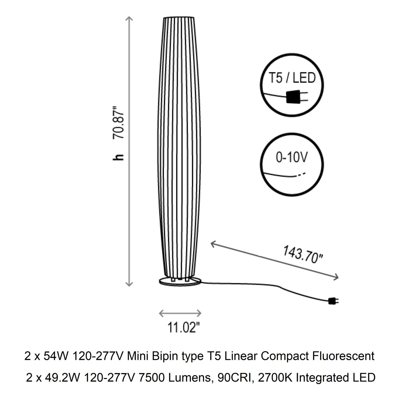 Maxi Outdoor Floor Lamp