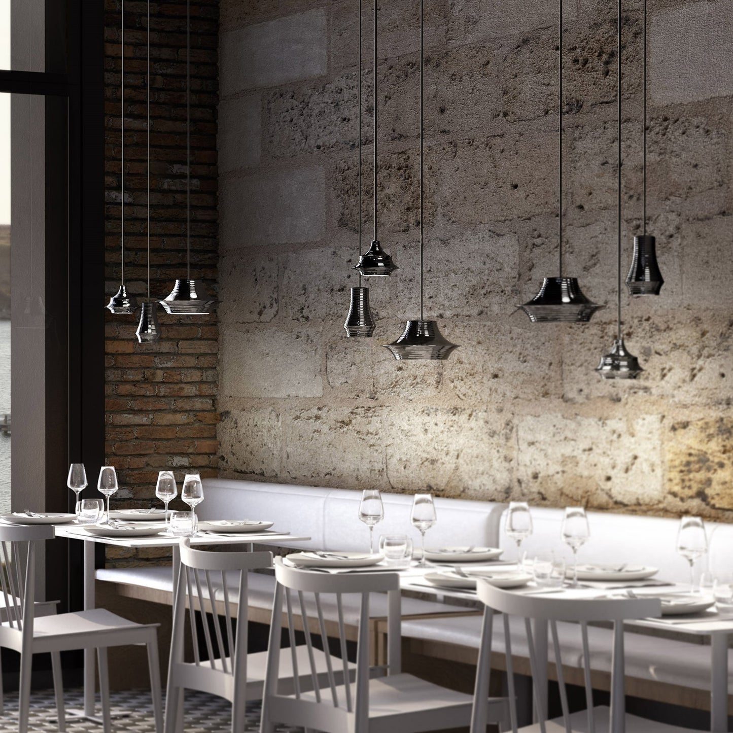 Tibeta 3-Light Linear Pendant Light