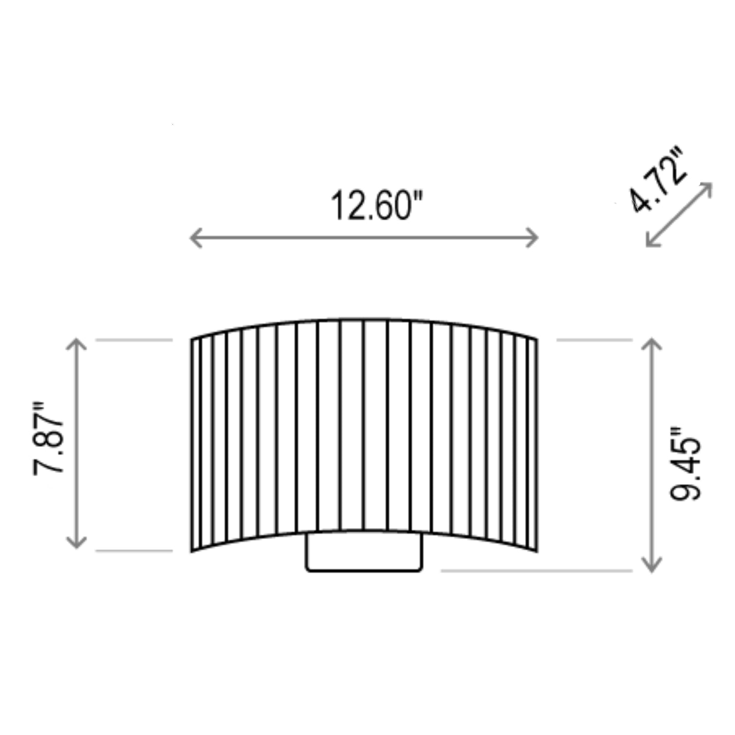 Wall Street Incandescent Wall Sconce