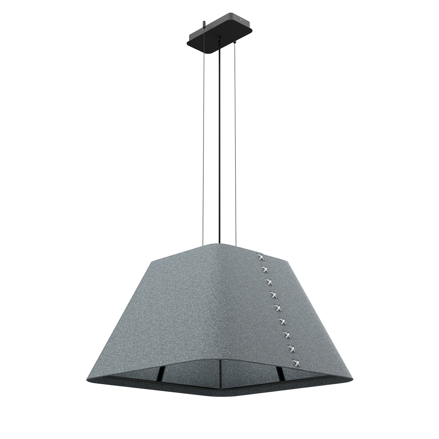 BuzziShade Square LED Globe Pendant Light