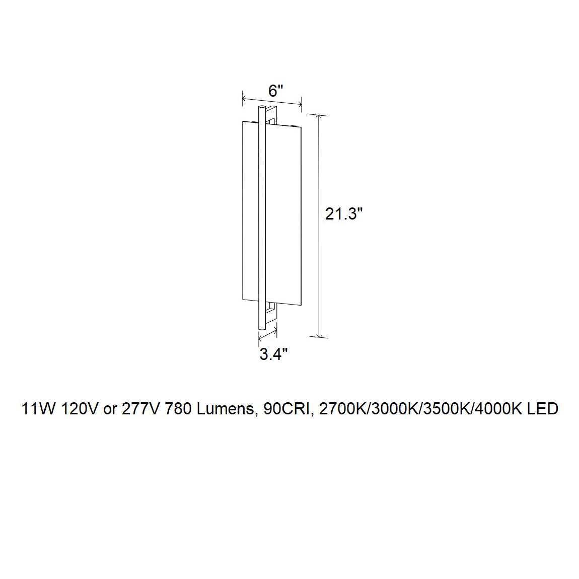 Merus LED Wall Sconce