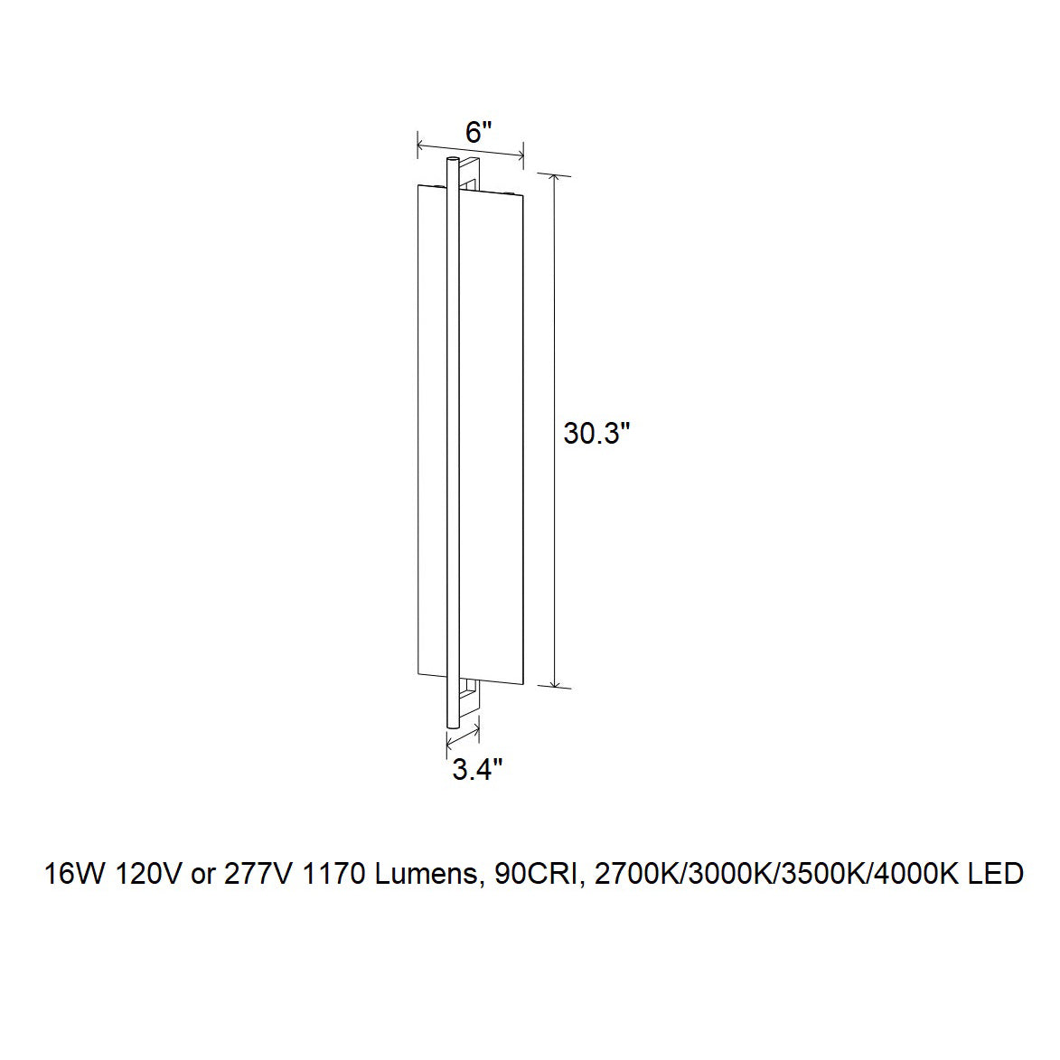 Merus LED Wall Sconce