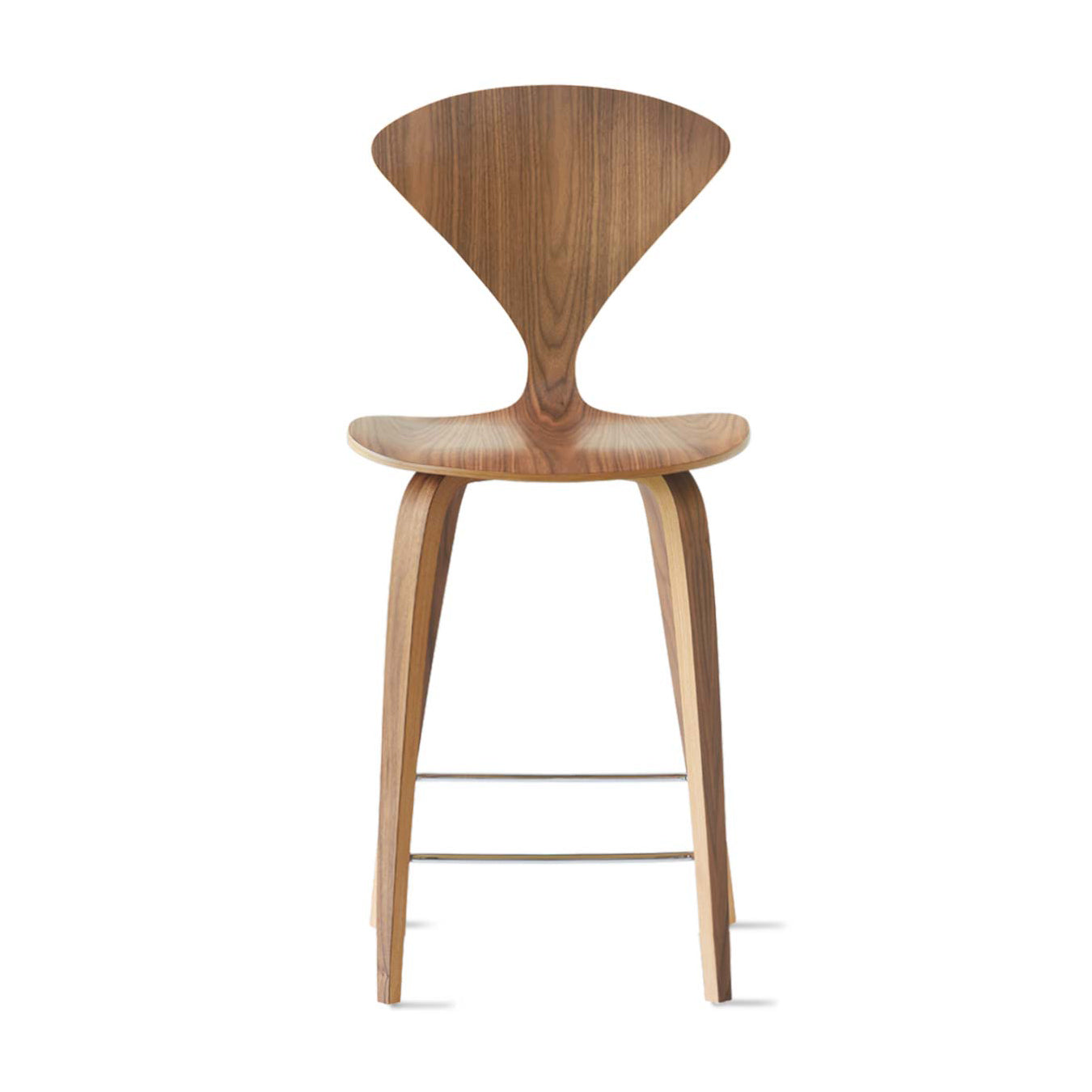 Bar Stool with Wood Base
