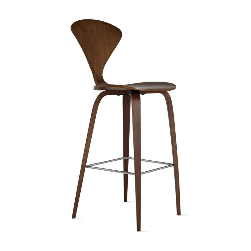 Bar Stool with Wood Base