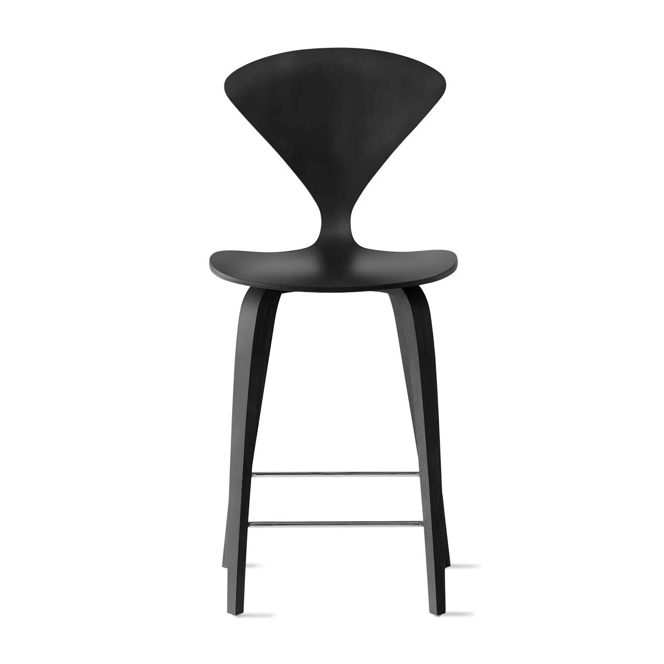 Counter Stool with Wood Base