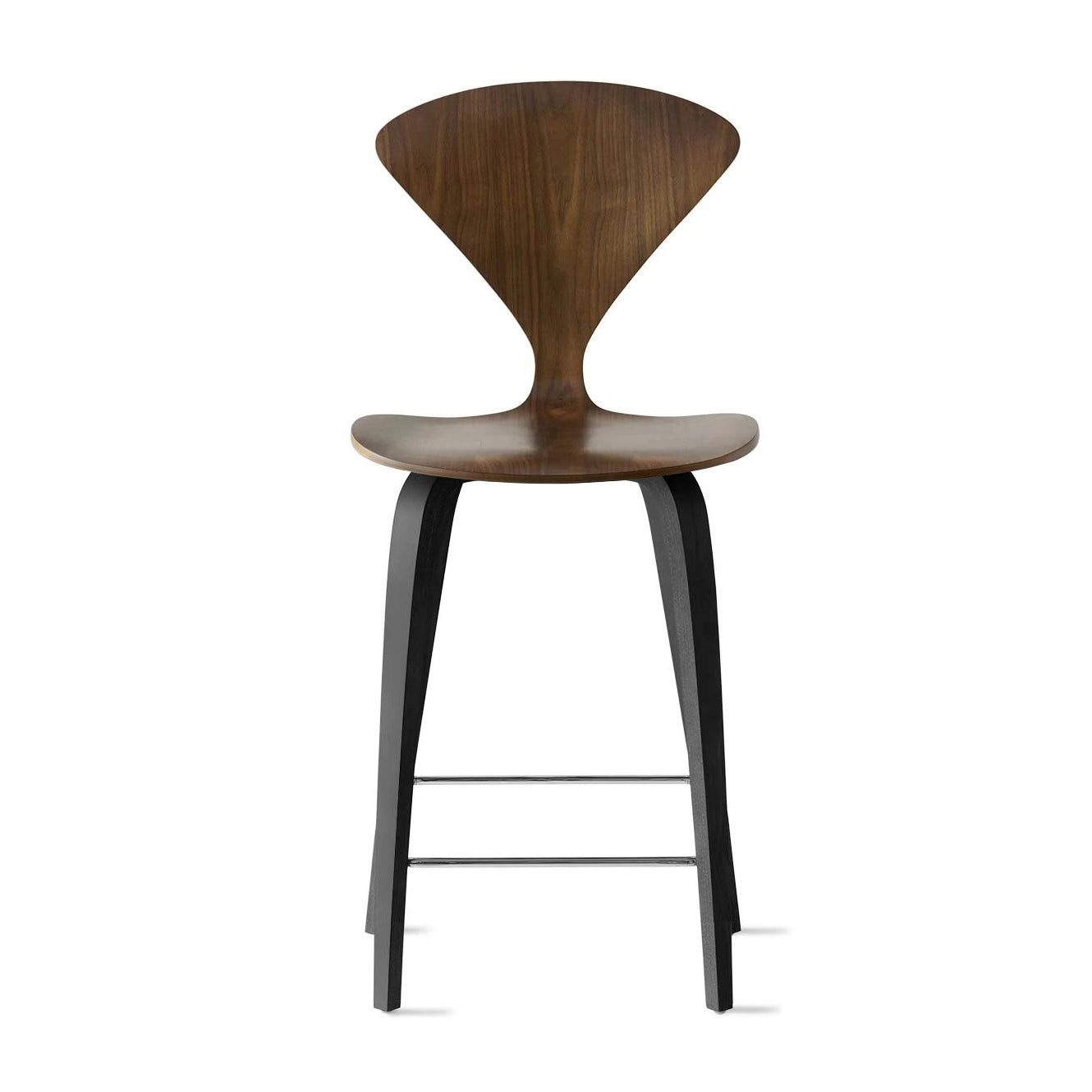 Counter Stool with Wood Base
