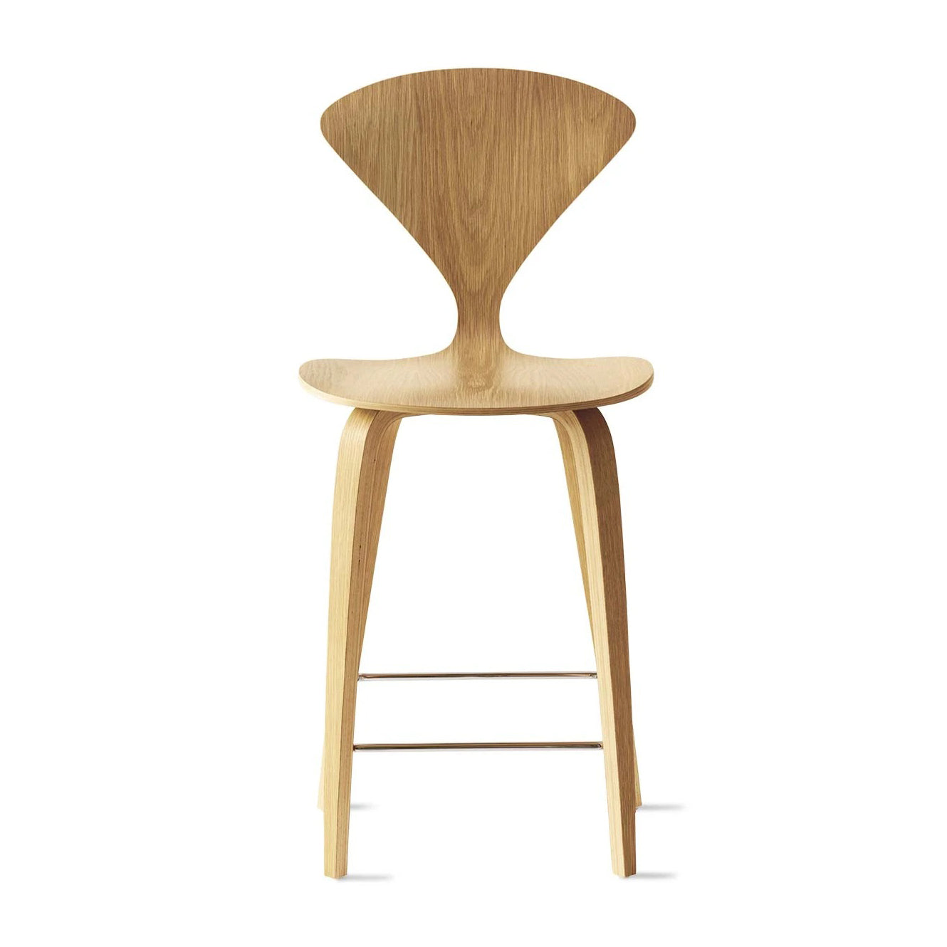 Counter Stool with Wood Base