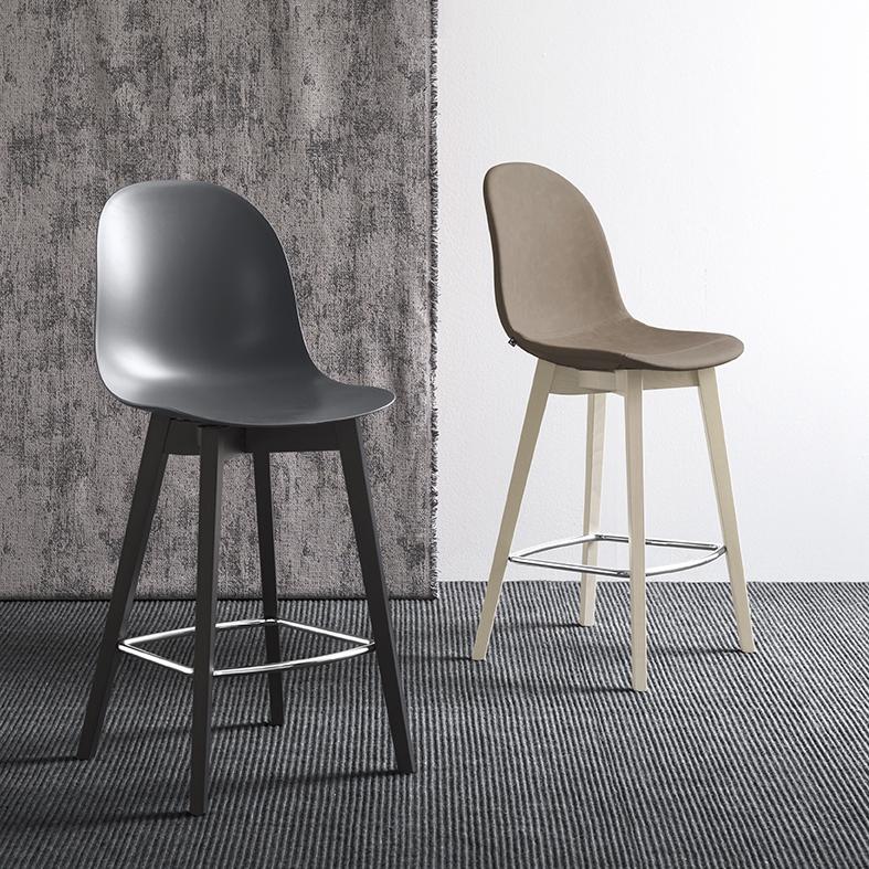 Academy W Upholstered Counter Stool
