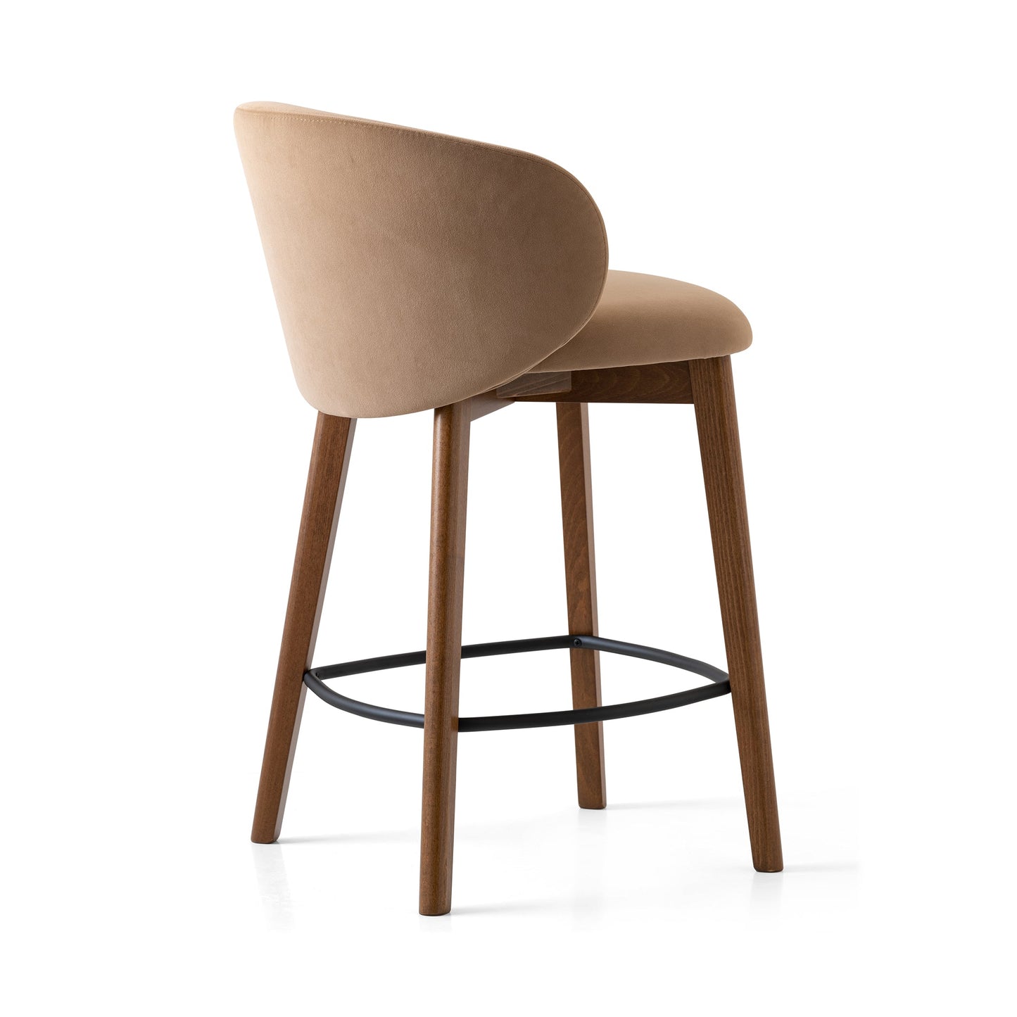 Tuka Wood Counter Stool
