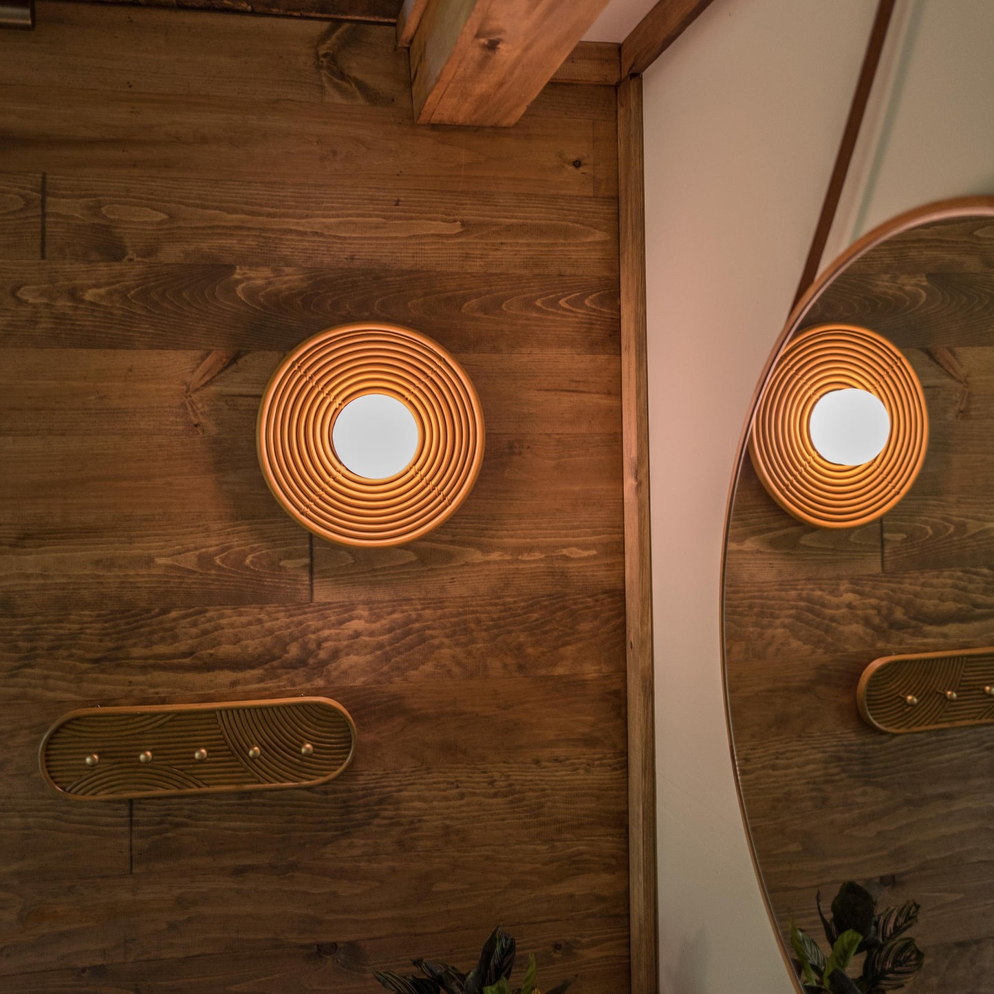 Hula Hoop Wall Sconce