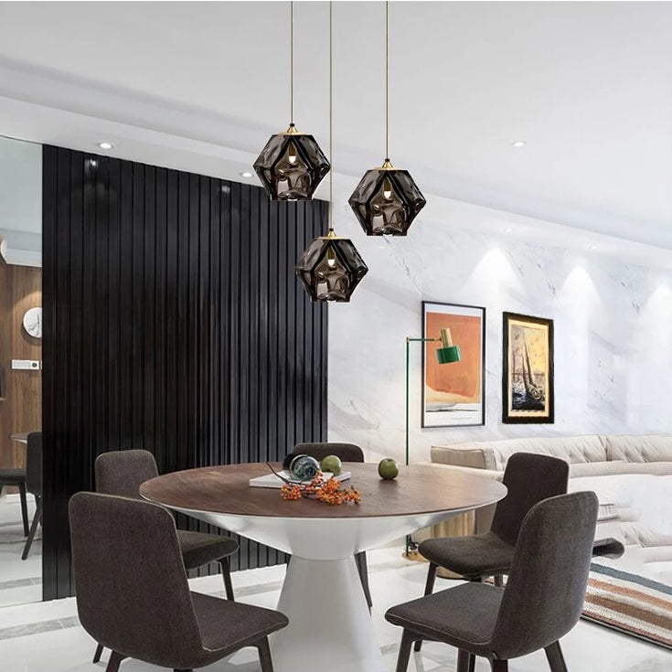 Eula Glass Minimal Pendant Light