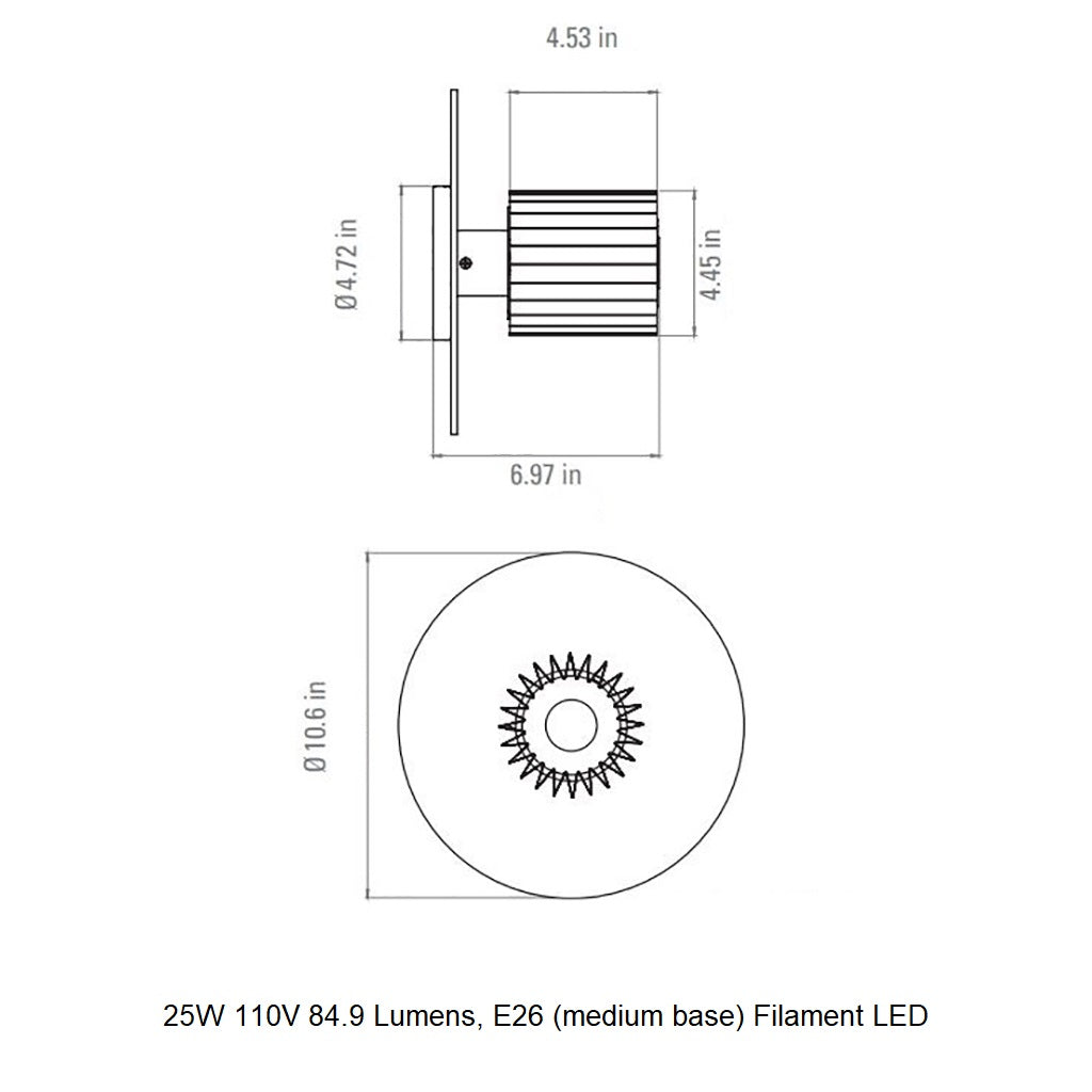 In The Sun Wall Sconce