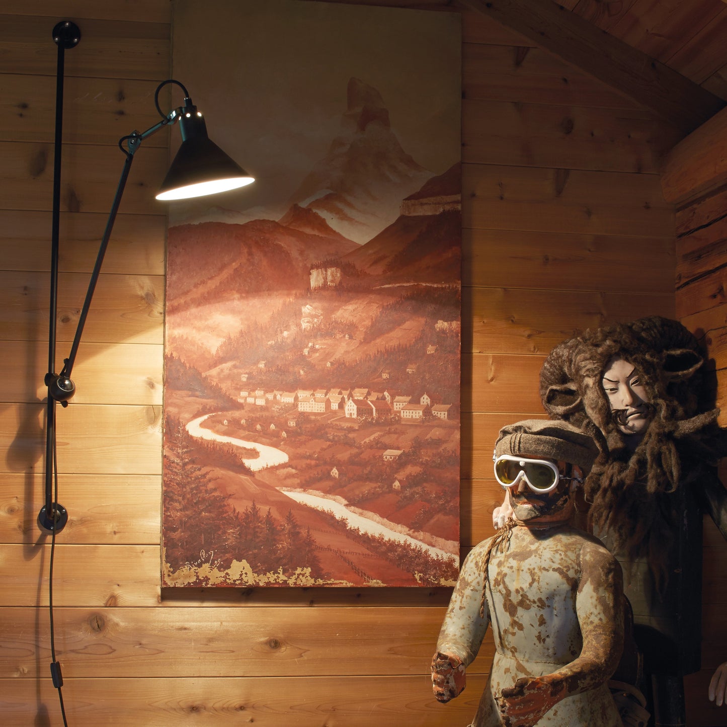 Lampe Gras N¡ã214 Conic Wall Sconce