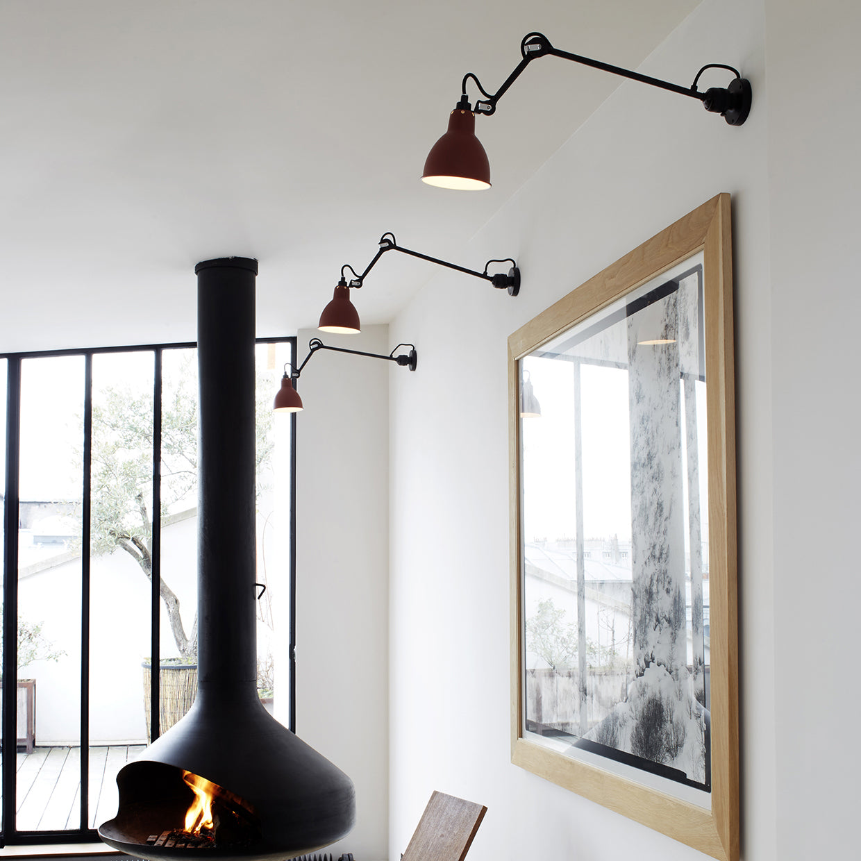 Lampe Gras N¡ã304L40 Wall Sconce