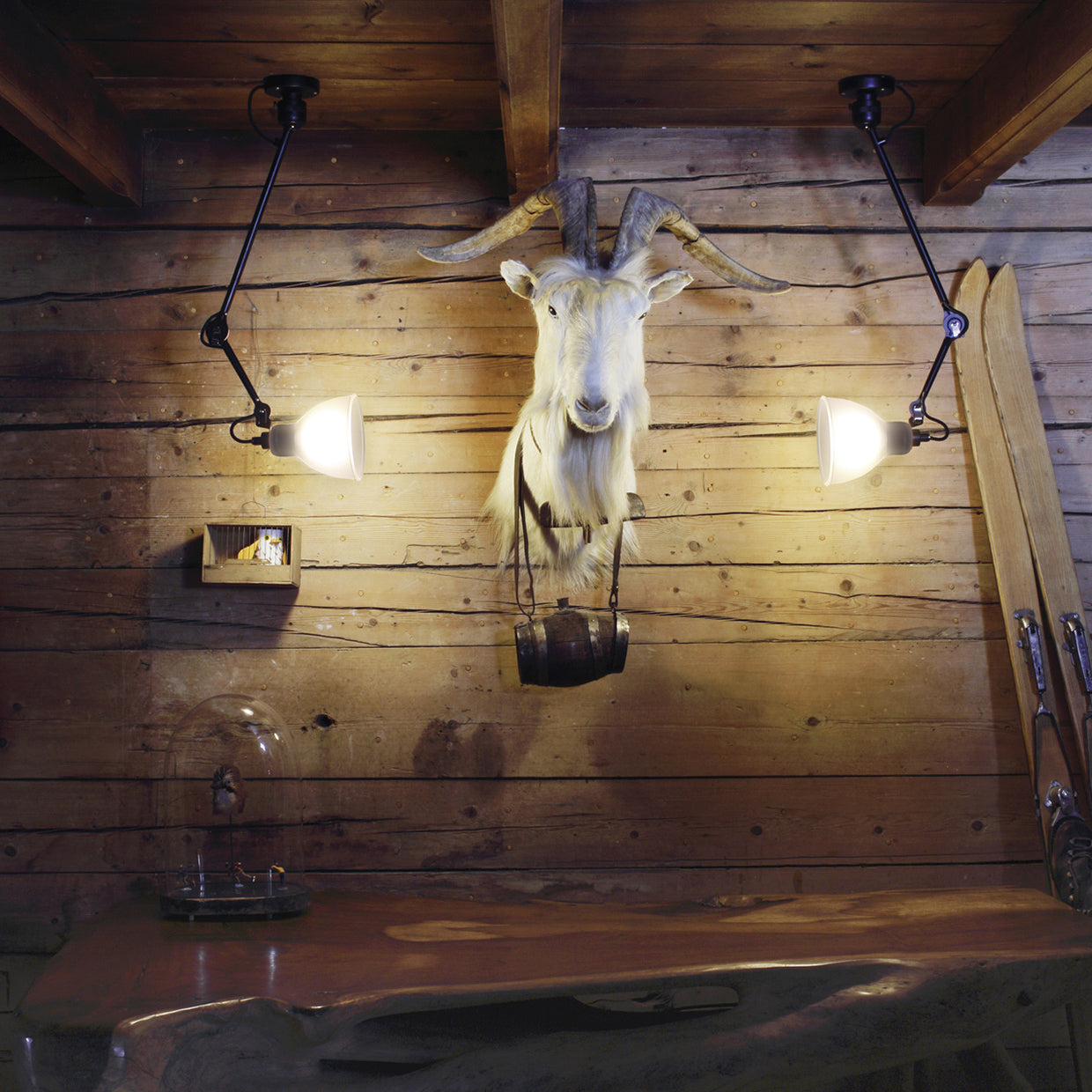 Lampe Gras N¡ã304L40 Wall Sconce