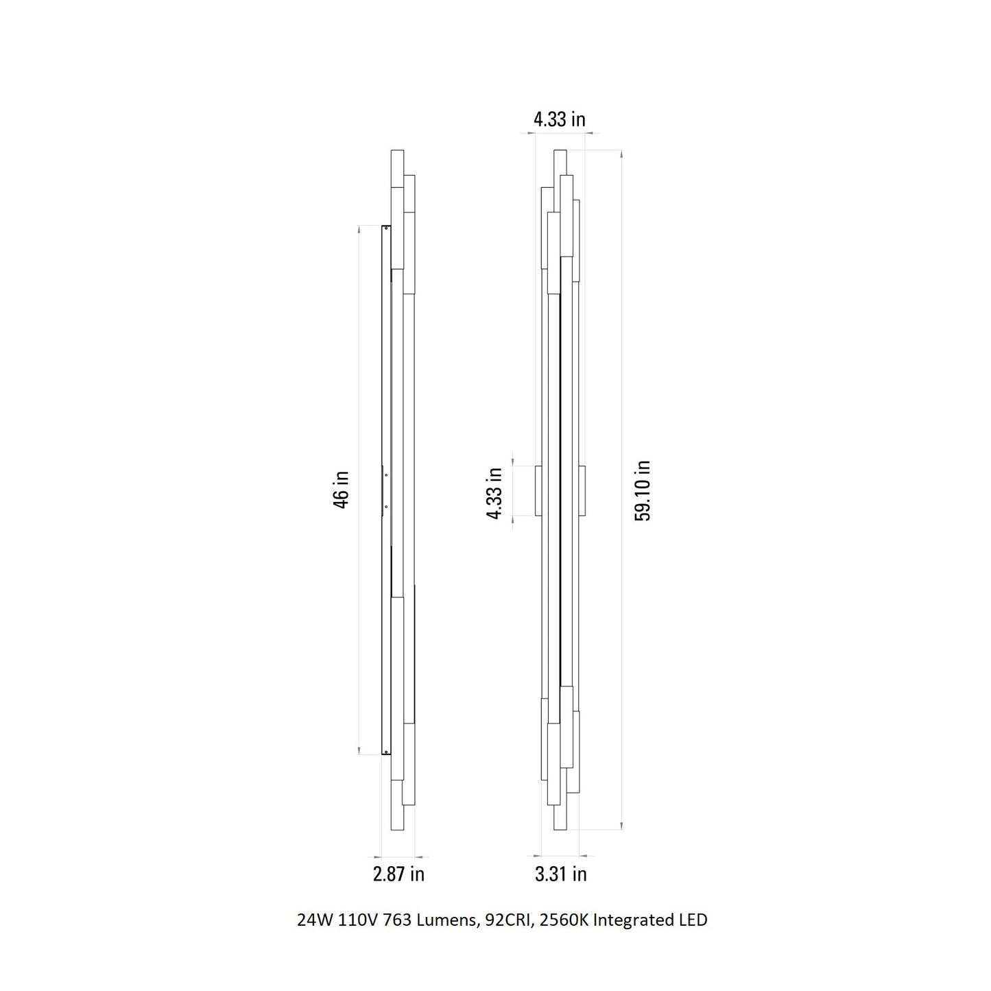 Org Wall Sconce