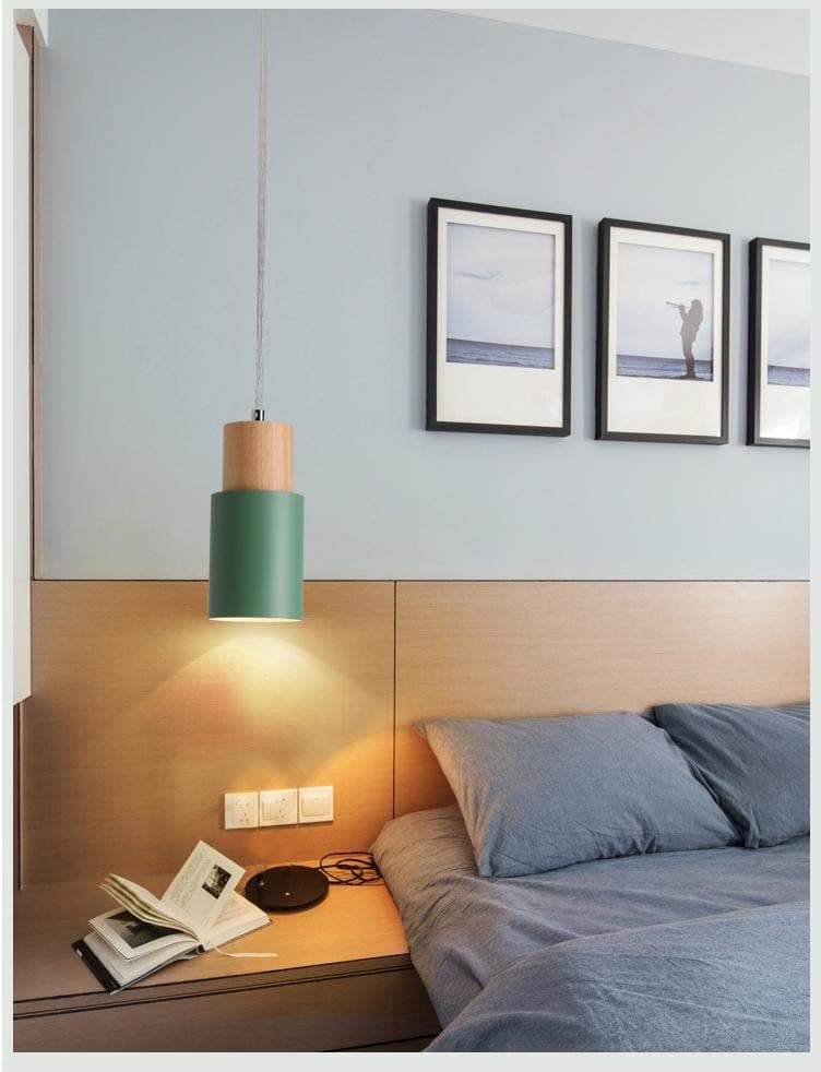 Sabra Nordic Wooden Pendant Light