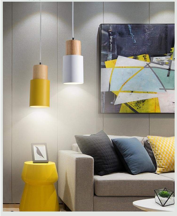 Sabra Nordic Wooden Pendant Light